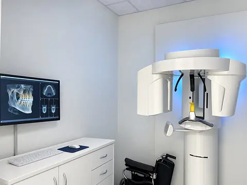 DVT-Gerät für dreidimensionale Röntgenaufnahmen